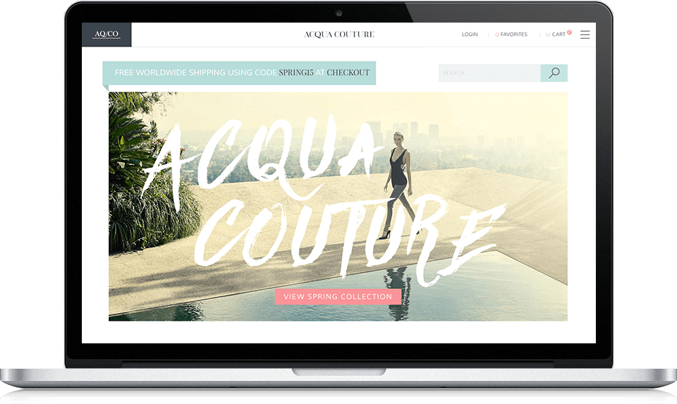 Acqua Couture Mac Book Pro