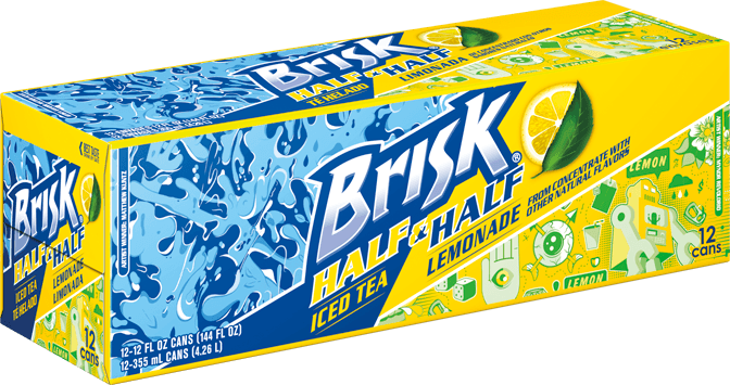 Brisk Half & Half 12 Pack